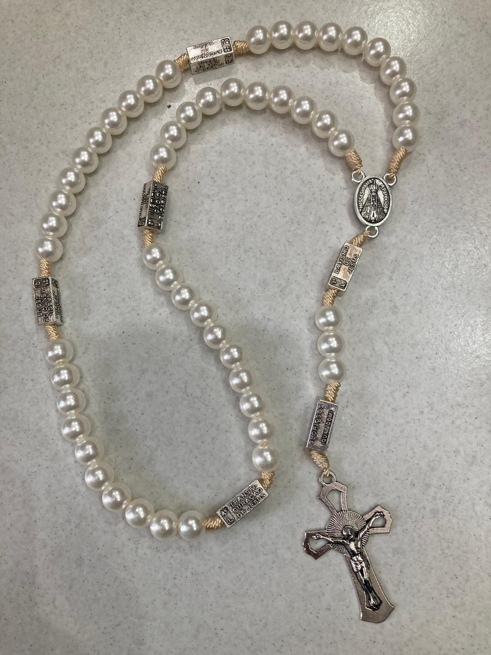 imagem de TERÇO ROSARIO CONTEMPLAÇÃO MISTERIOS VIDA,PAIXÃO,MORTE E RESSURREIÇÃO DE JESUS