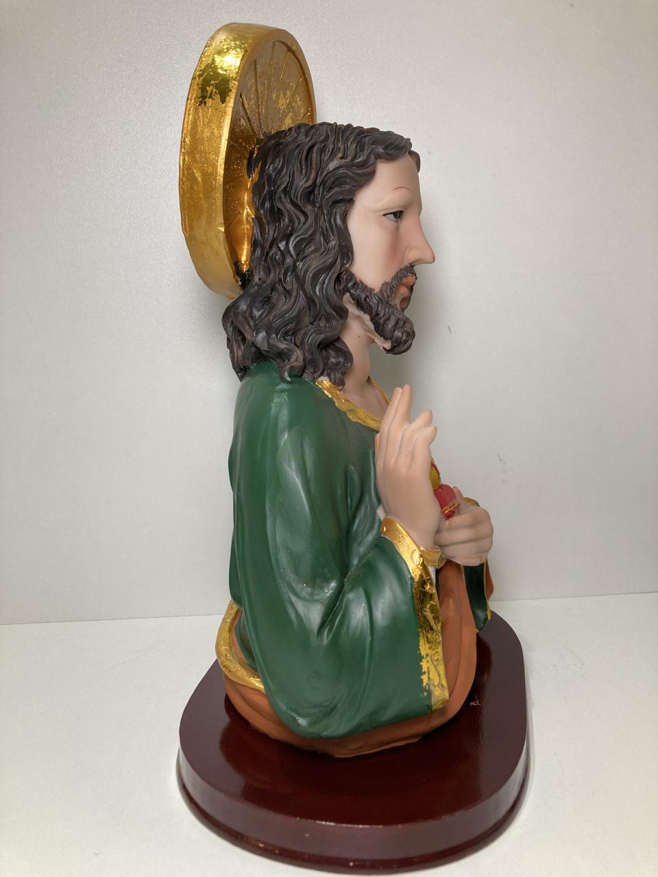 imagem de Sagrado Coração de Jesus Busto 27cm resina