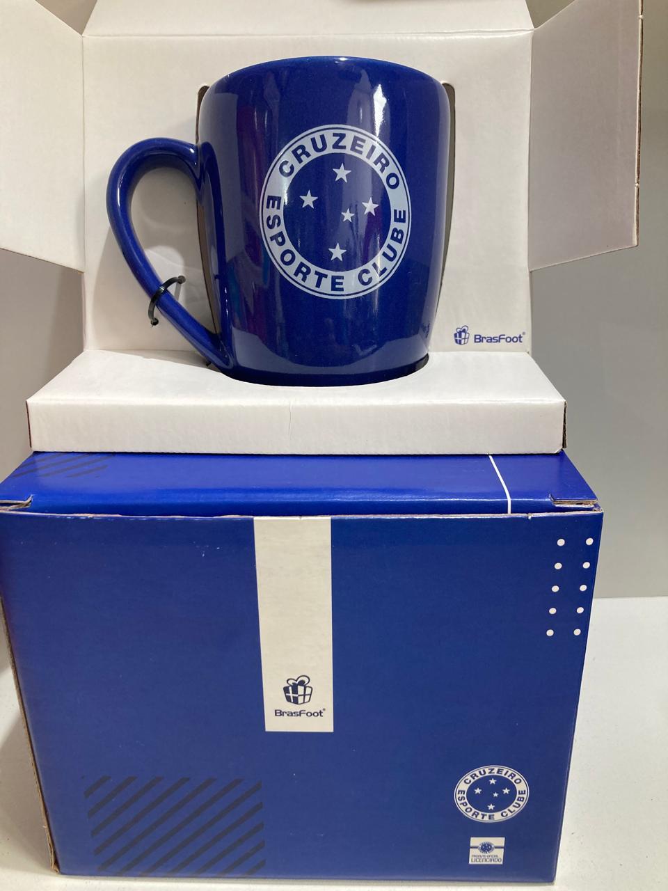 imagem de CANECA OFICIAL CRUZEIRO PORCELANA 350 ML