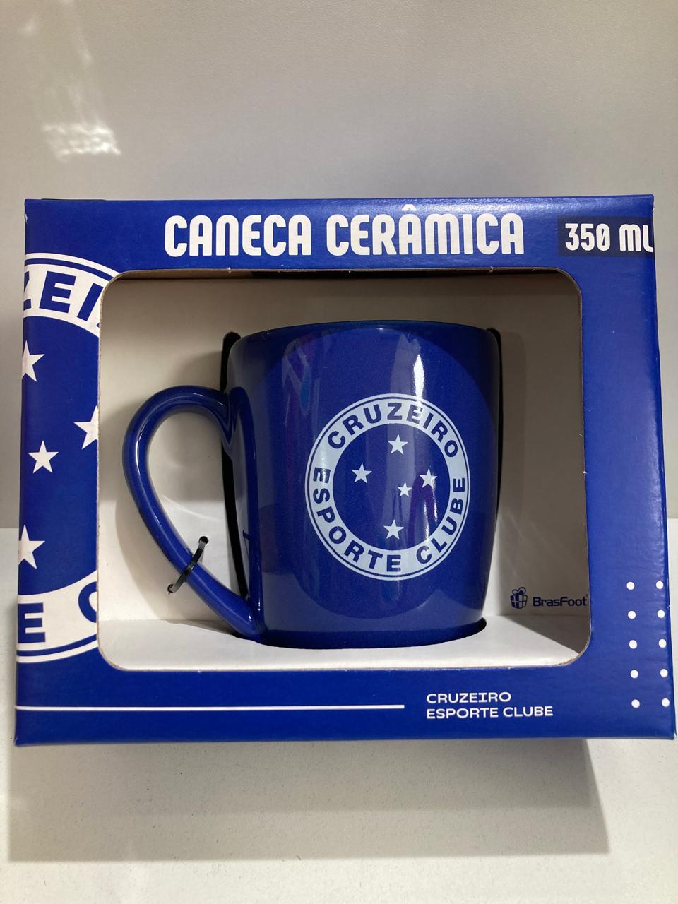 imagem de CANECA OFICIAL CRUZEIRO PORCELANA 350 ML