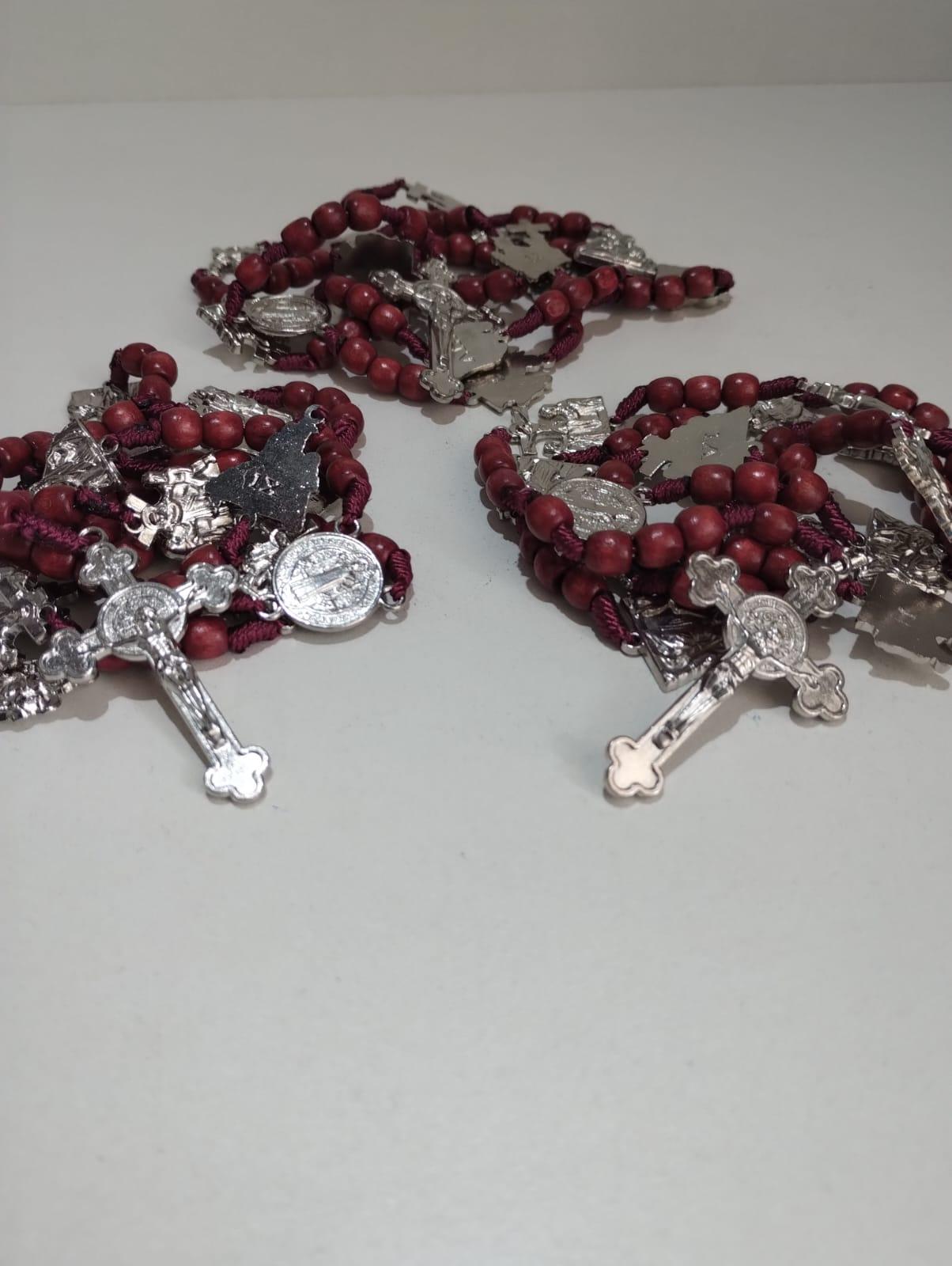 imagem de TERÇO VIA SACRA KIT 3 PÇS