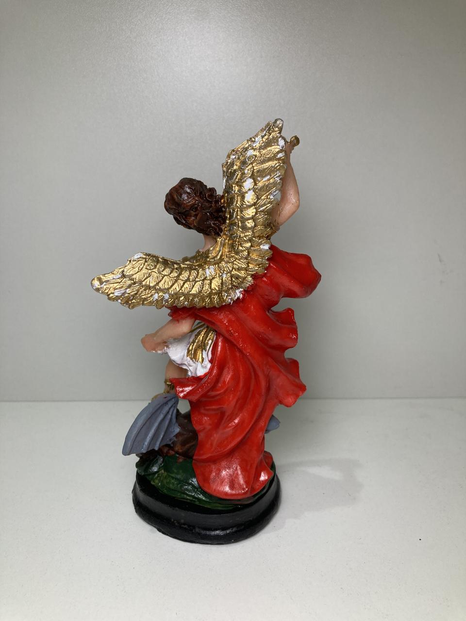 imagem de Imagem Arcanjo Miguel 16cm resina