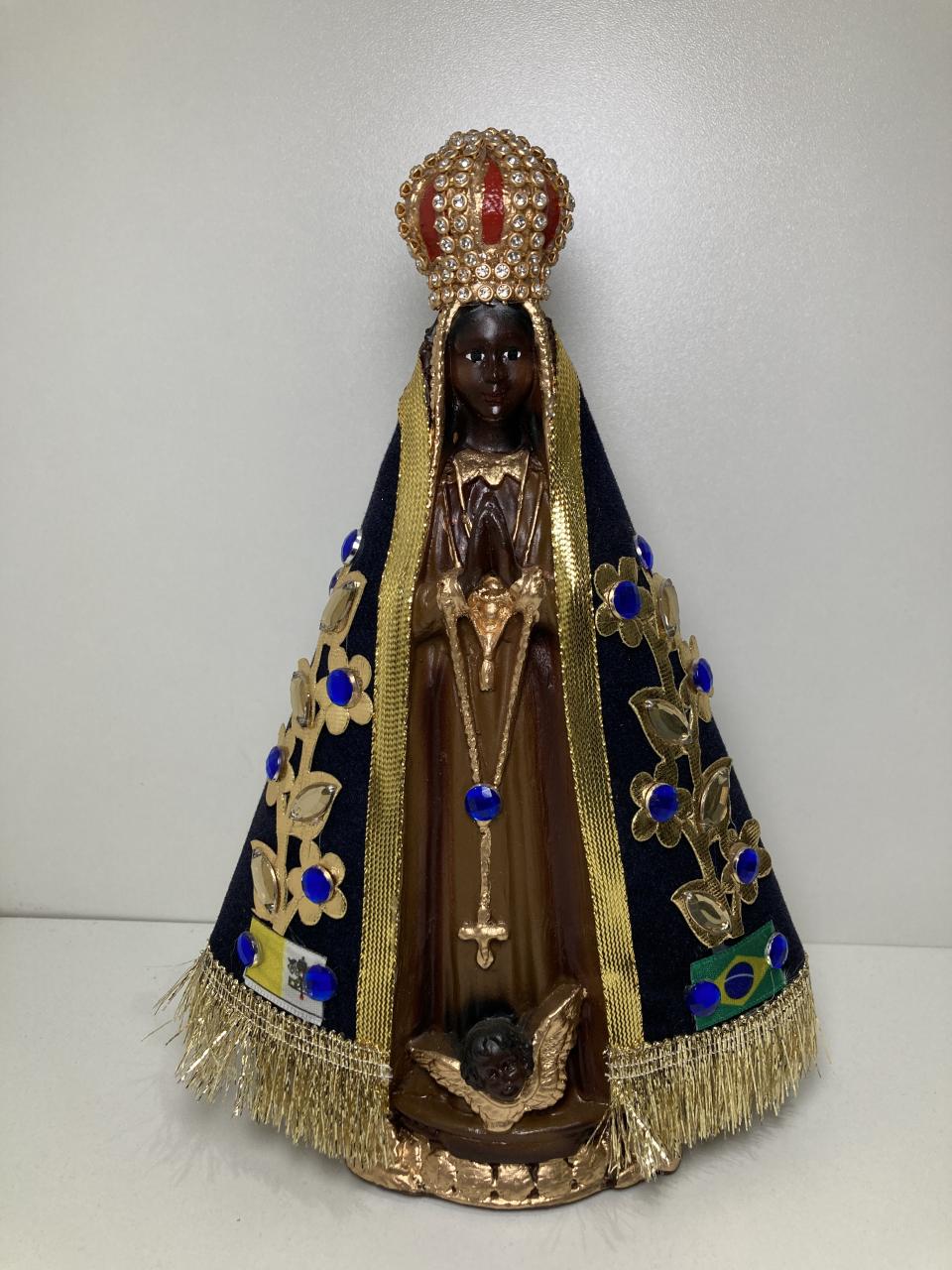 imagem de Imagem Nossa Senhora Aparecida 22cm de gesso