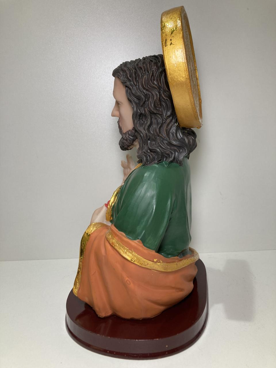 imagem de Sagrado Coração de Jesus Busto 27cm resina