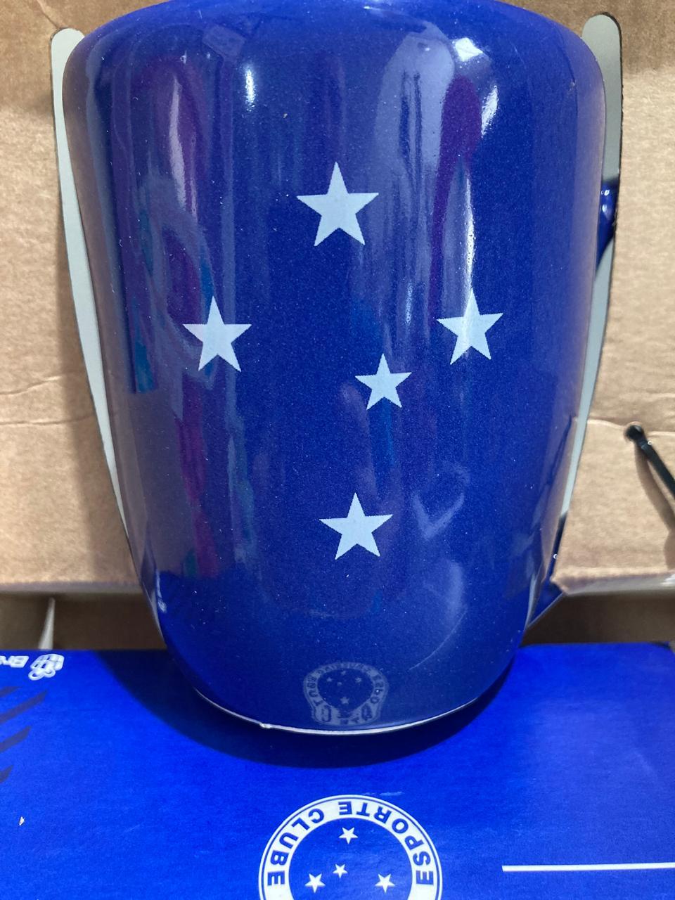 imagem de CANECA OFICIAL CRUZEIRO PORCELANA 350 ML