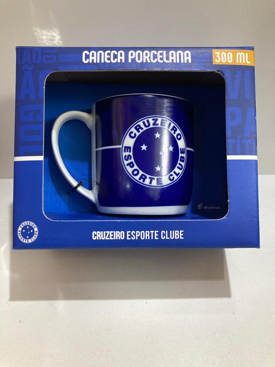 imagem de CANECA OFICIAL CRUZEIRO 300 ML PORCELANA