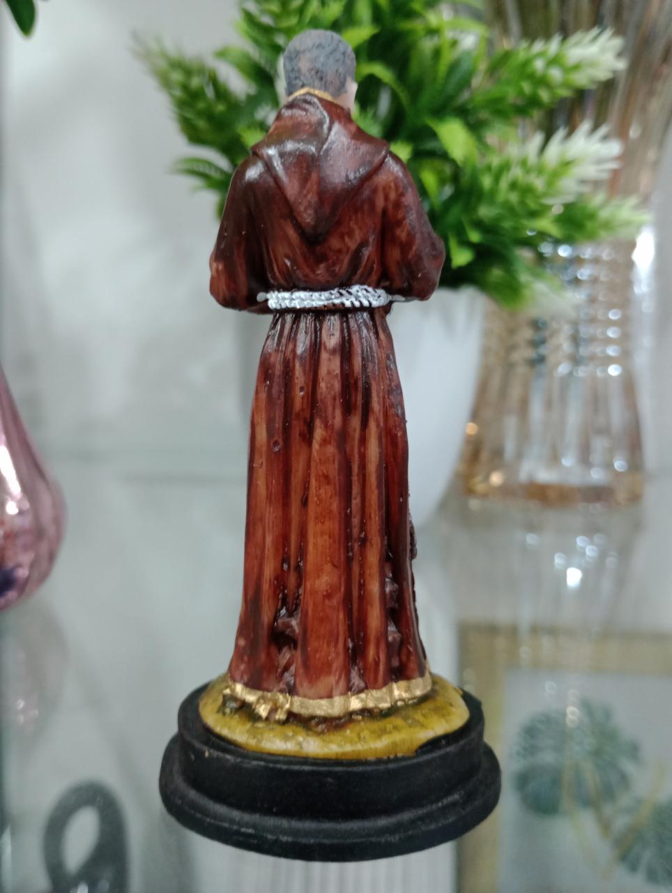 imagem de São Padre Pio Resina 12 cm