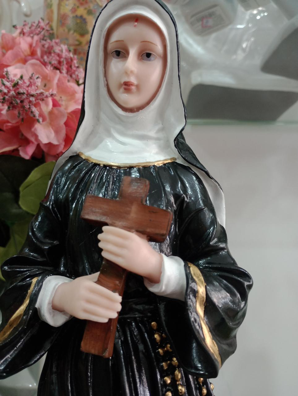 imagem de Santa Rita de Cassia Resina 40 cm