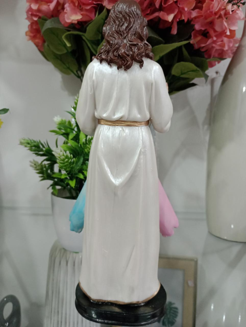 imagem de Jesus Misericordioso  Resina 30 cm