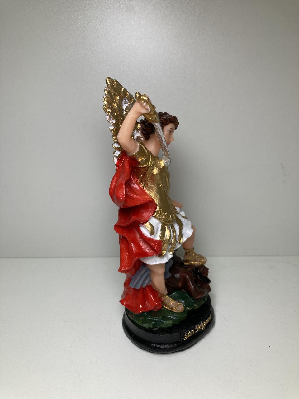imagem de Imagem Arcanjo Miguel 16cm resina