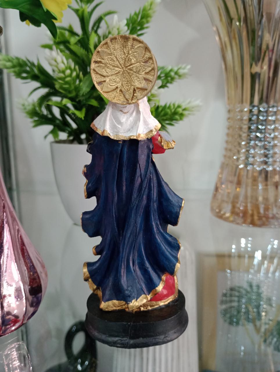 imagem de Sagrado Coração de Maria Resina 15 cm