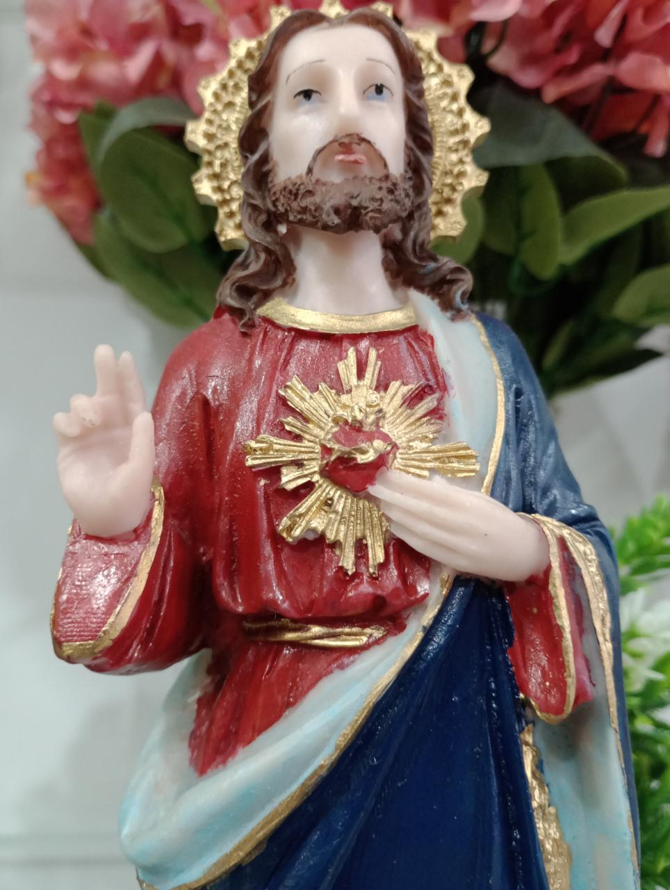 imagem de Sagrado Coração de Jesus Resina 30 cm