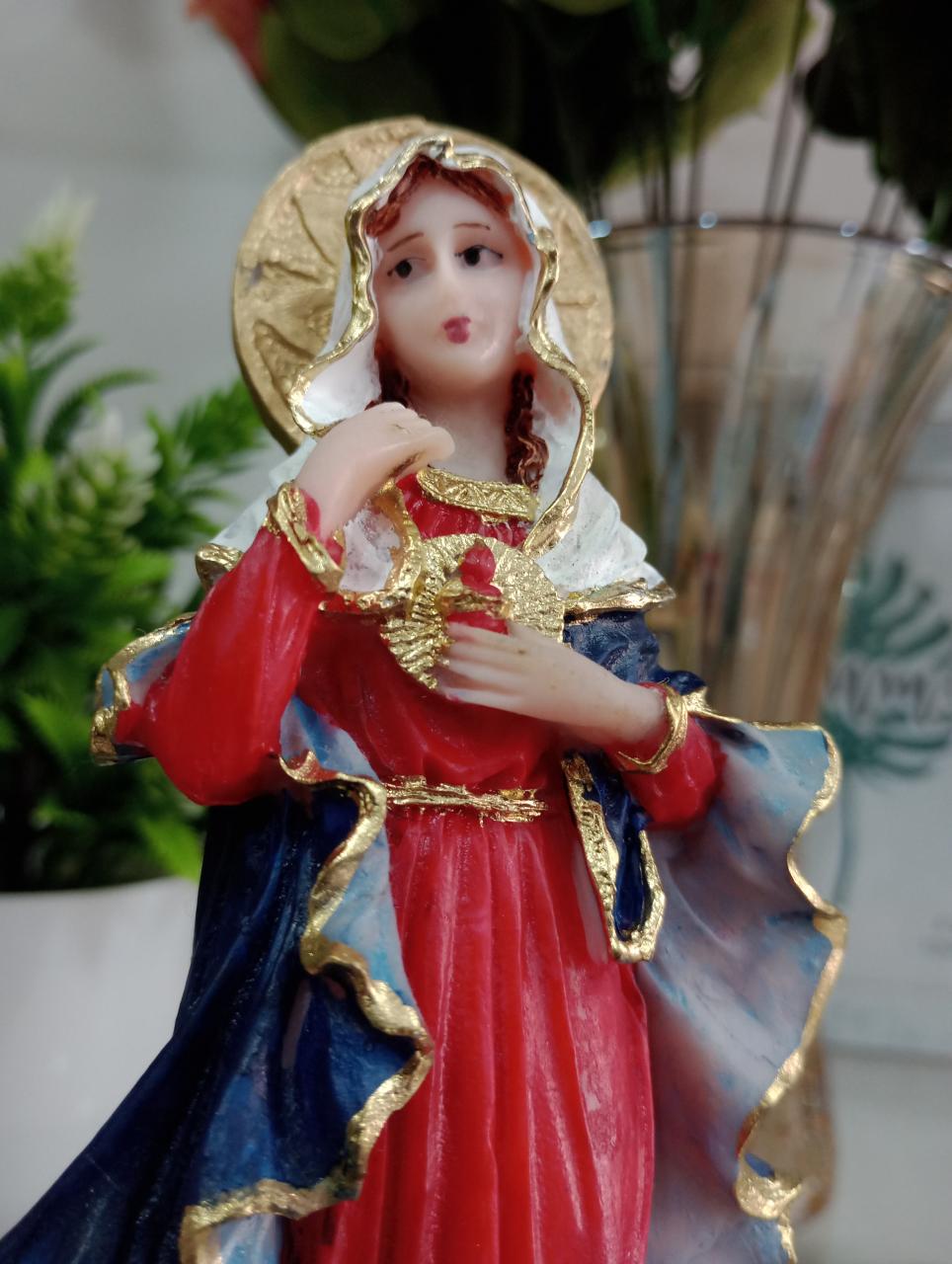 imagem de Sagrado Coração de Maria Resina 20 cm