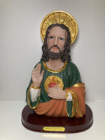 imagem de Sagrado Coração de Jesus Busto 27cm resina