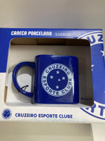 imagem de CANECA OFICIAL CRUZEIRO PORCELANA 220 ML QUADRADA